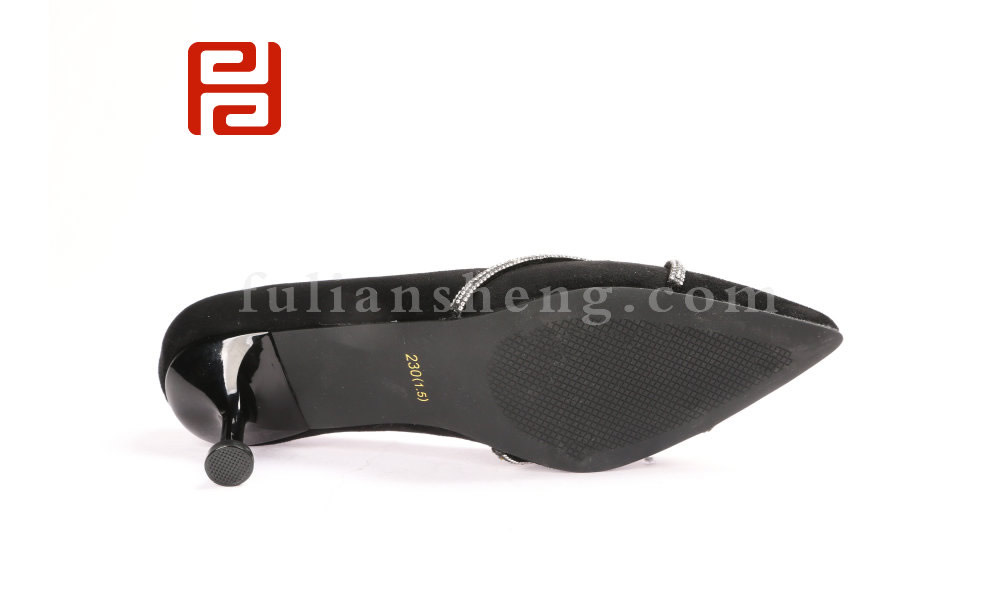 福連升優雅高跟女鞋 羊猄布鞋面舒適單鞋老北京布鞋圖片