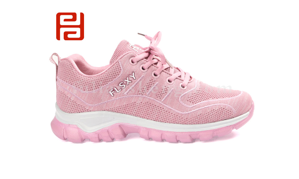 福連升春款女士輕便透氣飛織健步鞋運動老北京布鞋圖片