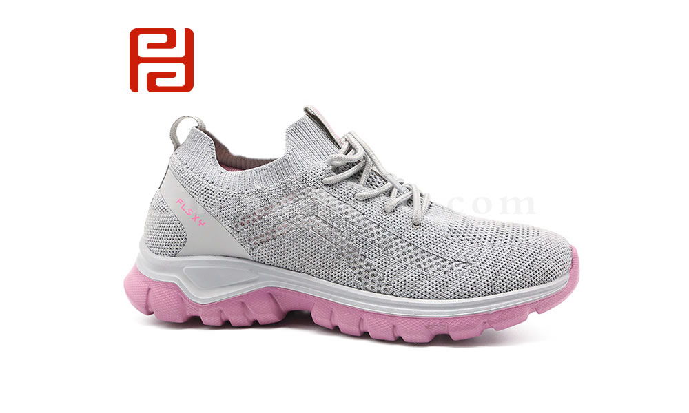 福連升夏女士飛織大網眼透氣涼鞋運動鞋 超輕材質鞋底軟彈圖片