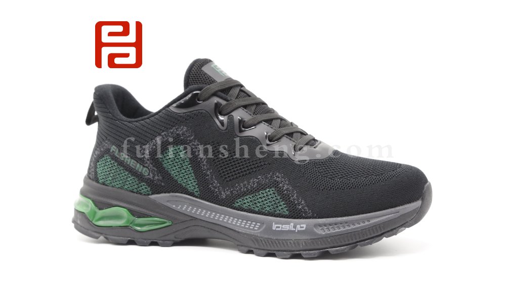 福連升2020冬季新款防水飛織運(yùn)動鞋中年旅游鞋男鞋圖片
