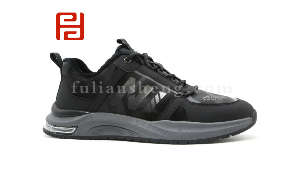 福連升冬季舒適休閑男鞋老北京布鞋男棉鞋