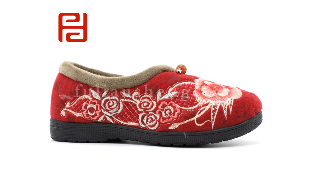 福連升冬季新款中國風尚老北京布鞋漢唐風韻漢舞鞋