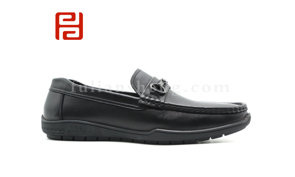 福連升春秋單鞋輕松工作男鞋商務休閑豆豆鞋