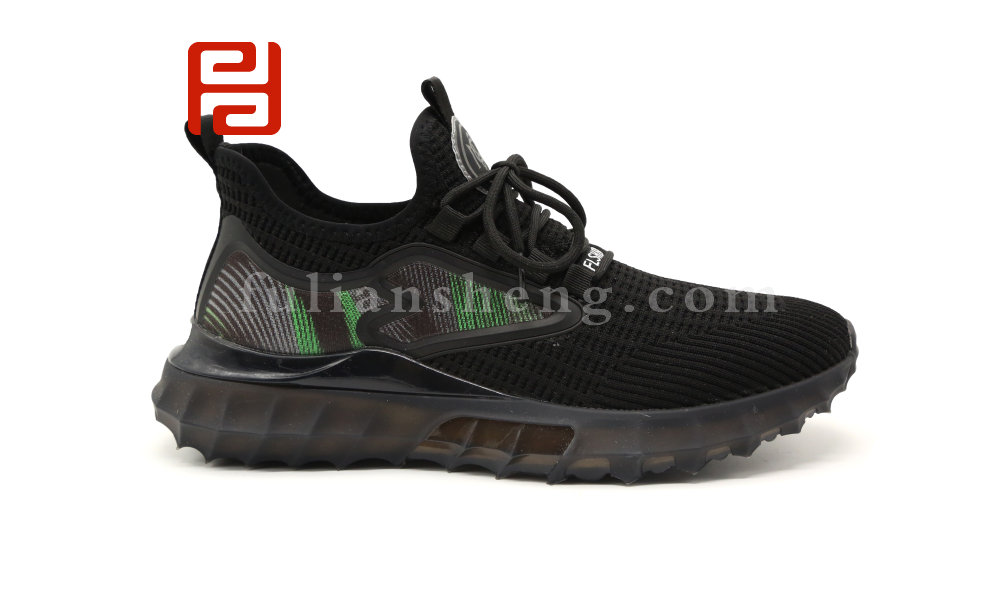 福連升男鞋飛織休閑時(shí)尚運(yùn)動(dòng)網(wǎng)面百搭潮鞋子圖片