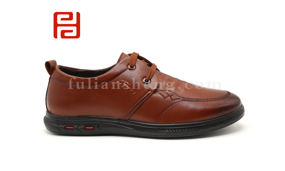 福連升休閑商務(wù)男鞋通勤正裝透氣舒適百搭英倫風(fēng)工作鞋