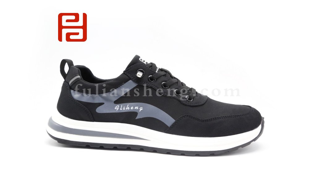 福連升休閑運動男單鞋簡潔中老年阿甘運動鞋圖片