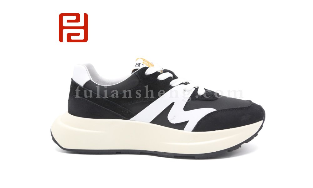 福連升休閑鞋秋季時尚運動阿甘鞋拼色復古女鞋