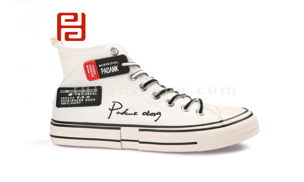 福連升20春運(yùn)動(dòng)系帶高幫板鞋男款休閑鞋(圖3)