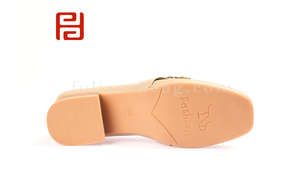 福連升時尚休閑光面女鞋淺口單鞋低跟休閑鞋(圖3)