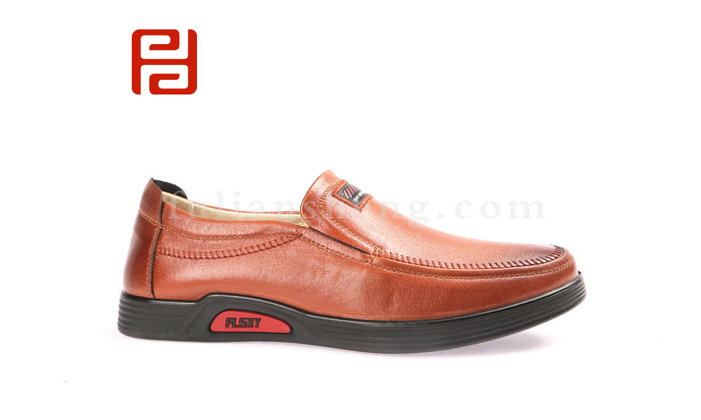 福連升春商務休閑輕便免洗休閑鞋老北京布鞋男士單鞋(圖4)