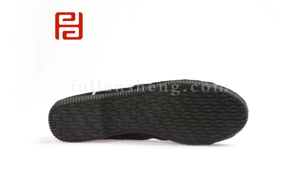 福連升女士花朵刺繡復古中國風淺口單鞋老北京布鞋(圖5)