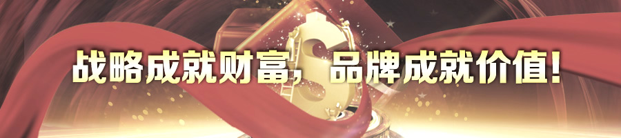 戰(zhàn)略成就財富，品牌成就價值！-2