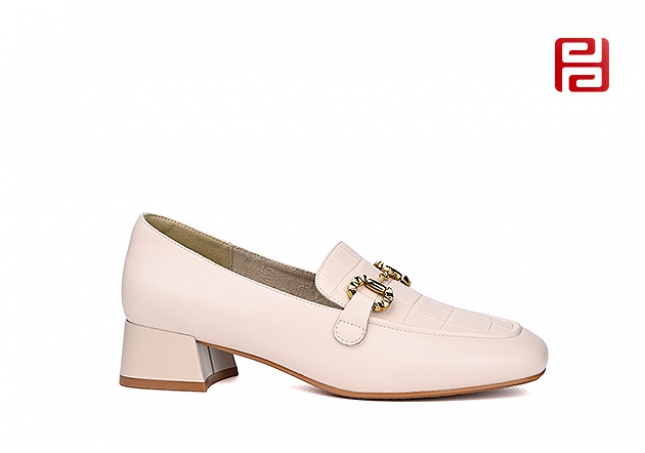 福連升春秋女鞋商務工裝時尚中跟舒適時裝鞋