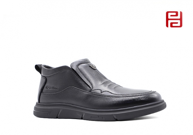 福連升冬季新款輕松工作男鞋商務休閑商務鞋