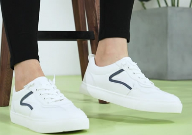 福連升休閑鞋女鞋小白鞋潮流板鞋FLB-91163326