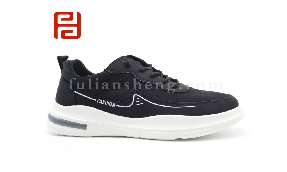 福連升休閑板鞋輕便透氣男鞋雨傘布春季新款單鞋